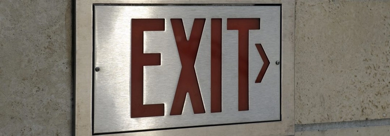 Znak Exit